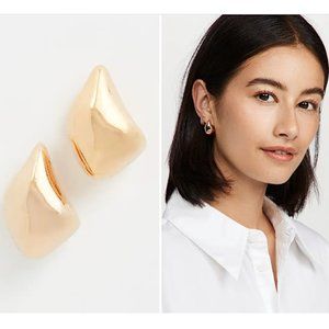 New ~ Anthropologie Shashi Gold Odyssey Earrings